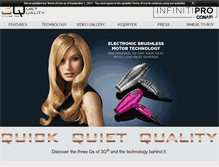 Tablet Screenshot of 3qhairdryer.com